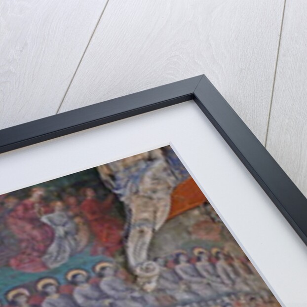 Depicting part of the Last Judgement by French School