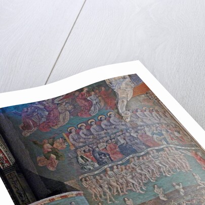 Depicting part of the Last Judgement by French School