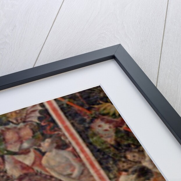 Depicting part of the Last Judgement by French School