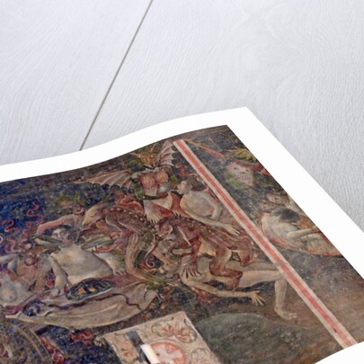 Depicting part of the Last Judgement by French School