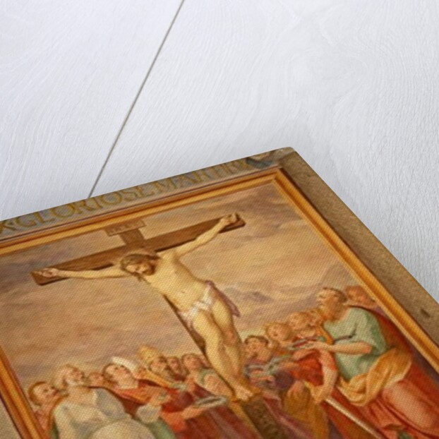 The Crucifixion by Cristoforo & Tempesta Antonio Roncalli
