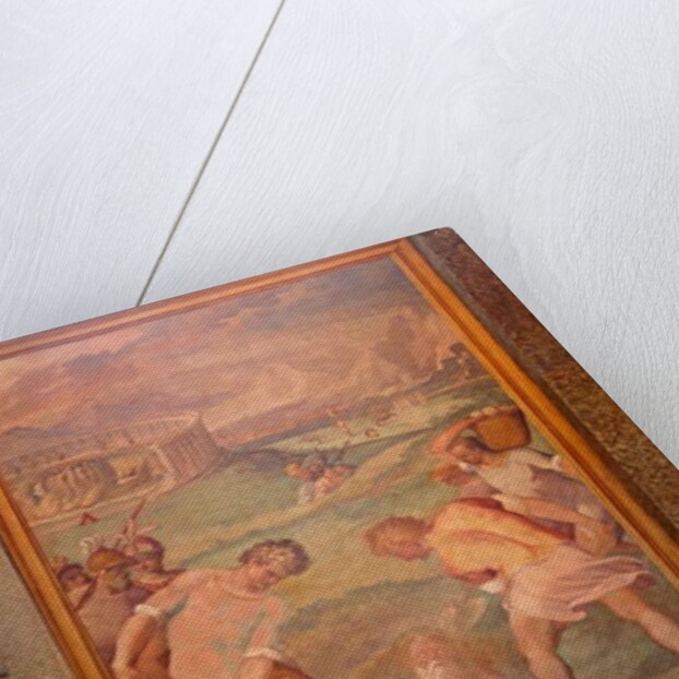 Nero orders Christian martyrdom by burying with fire by Cristoforo & Tempesta Antonio Roncalli