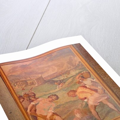 Nero orders Christian martyrdom by burying with fire by Cristoforo & Tempesta Antonio Roncalli