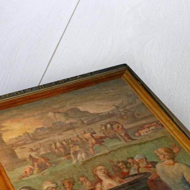 A female saint is boiled alive by Cristoforo & Tempesta Antonio (1555-1630) Roncalli