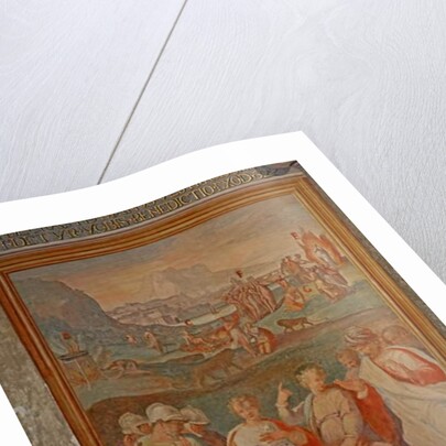 Two young Christians put their hands into the fire by Cristoforo & Tempesta Antonio Roncalli