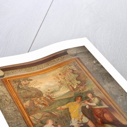 Martyrdom of St Lucy and St Euphemia of other saints by Cristoforo & Tempesta Antonio Roncalli