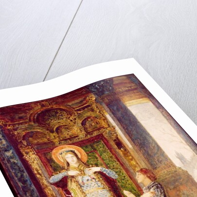 St. Elisabeth of Hungary, or The Miracle of the Roses, 1879 by Gustave Moreau