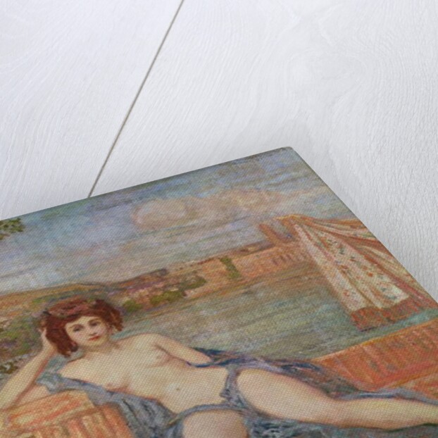 Nymph by Harbour by Charles Edward Conder