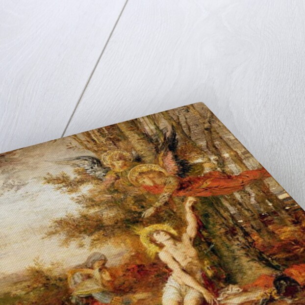 Christ with Angels by Gustave Moreau