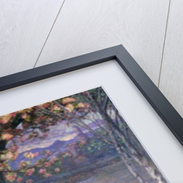 Woman Reading in a Garden by Marie Spartali Stillman