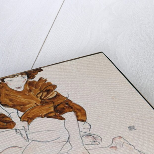 Seated Woman, 1912 by Egon Schiele
