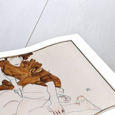 Seated Woman, 1912 by Egon Schiele