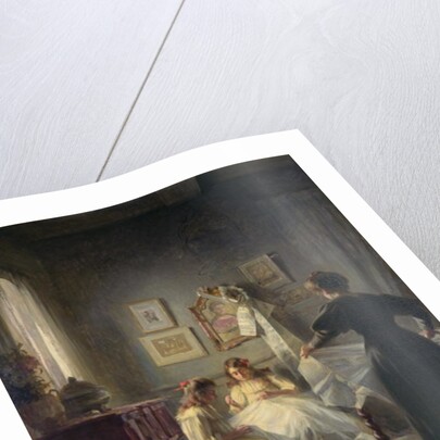 Sewing, 1906 by Marius Bartholoty