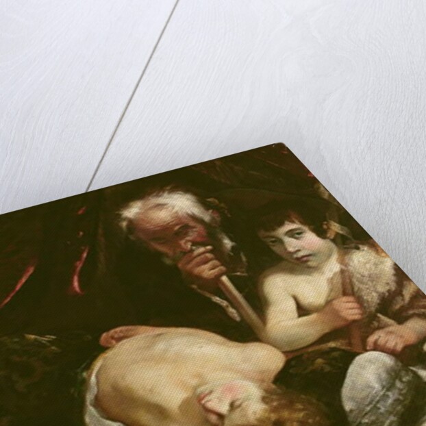 Paris seen from the heights of Montmartre by Jean d' Alheim