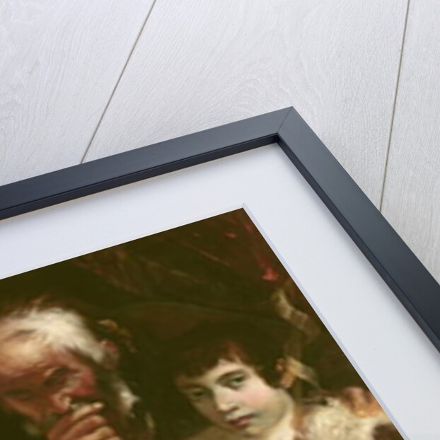 Paris seen from the heights of Montmartre by Jean d' Alheim