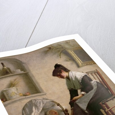 Young mother from Arles by Henri Bouchet-Doumeng