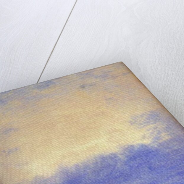 Seascape, Saint-Malo beach by Auguste Herst