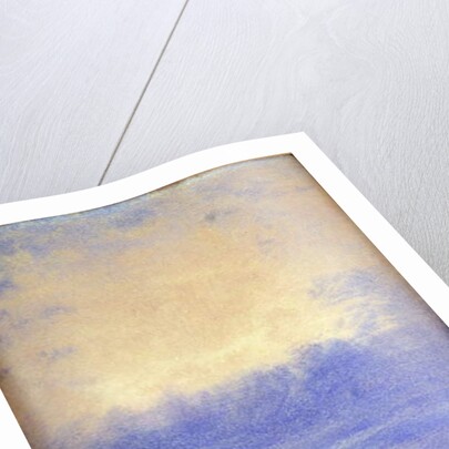 Seascape, Saint-Malo beach by Auguste Herst