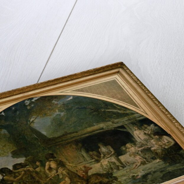 The Stone Age, returning from a bear hunting, 1882 by Fernand Cormon