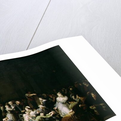 The Call for the last victims of the Terror, 7-9 Thermidor, Year 2, after 1850 by Charles Louis Lucien Muller