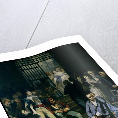 The Call of the last victims of the Terror, 7-9 Thermidor, Year 2, after 1850 by Charles Louis Lucien Muller