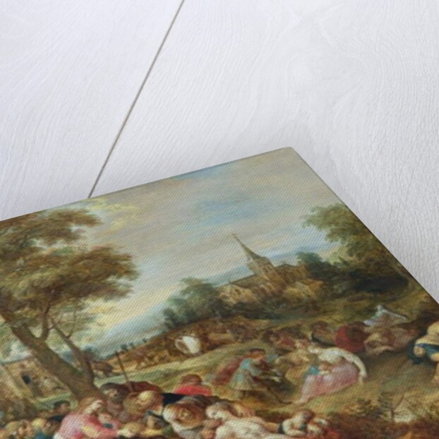 The Works of mercy by Frans II the Younger Francken