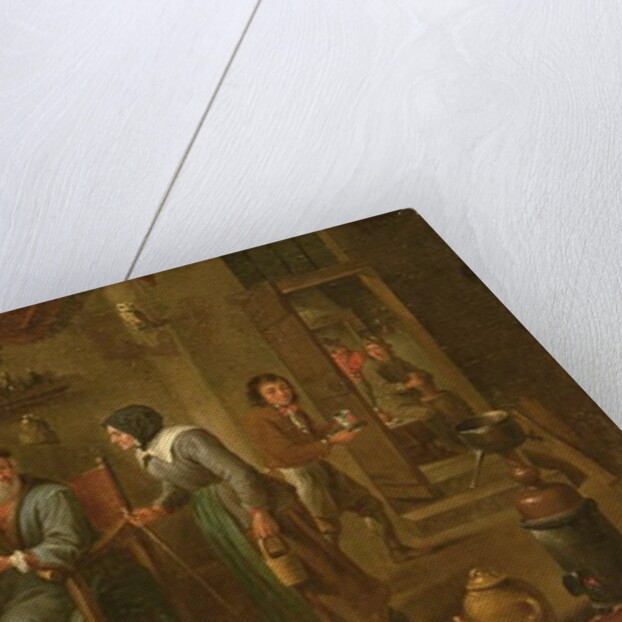 The Alchemist's study by David the Elder Teniers