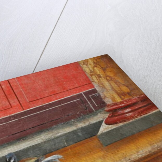 Oplontis, near Naples, Italy: murals in Villa Poppaea - detail of Roman fresco with bird by Anonymous