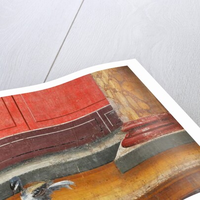 Oplontis, near Naples, Italy: murals in Villa Poppaea - detail of Roman fresco with bird by Anonymous