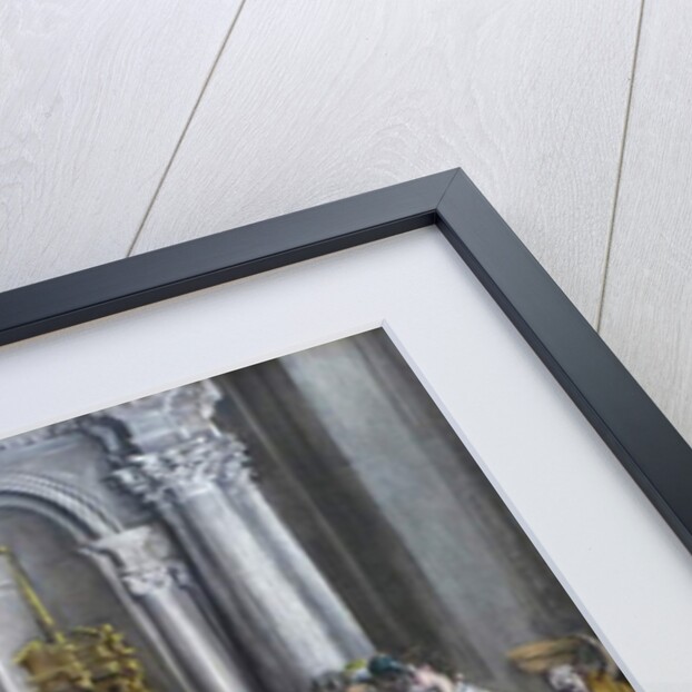 Christ driving the merchants from the temple painting by Domenikos Theotokopoulos dit Le Greco - Christ Driving the Traders from the Temple by El (1541-1614) Greco