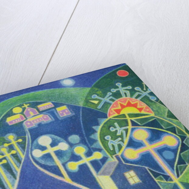 Mystical Village, 1985 by Peter Davidson