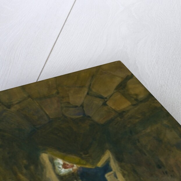 Fallen Voussoir of Robinson's Arch, Jerusalem, 1871 by William 'Crimea' Simpson