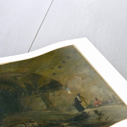 Wilson's Arch, Jerusalem, 1870 by William 'Crimea' Simpson