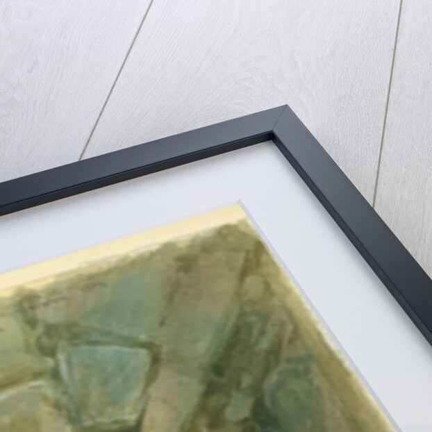 Rock-cut Conduit Under Robinson's Arch, Jerusalem, 1871 (w/c & pencil on paper by William 'Crimea' Simpson