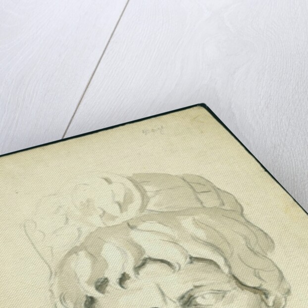 Head of a Man, 1874 by Claude Conder