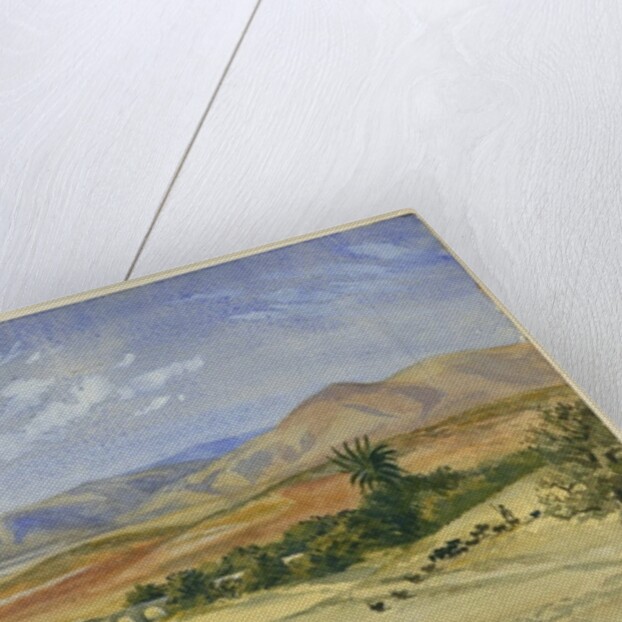 Ruined Acqueduct near Jenin by Claude Conder