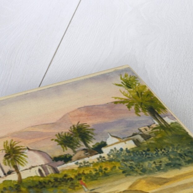 Desert town by Claude Conder