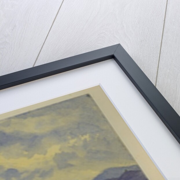 View towards Mediterranean Sea by Claude Conder