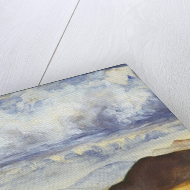 Desert landscape by Claude Conder