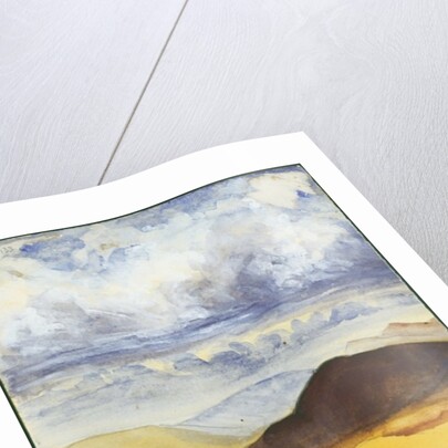 Desert landscape by Claude Conder