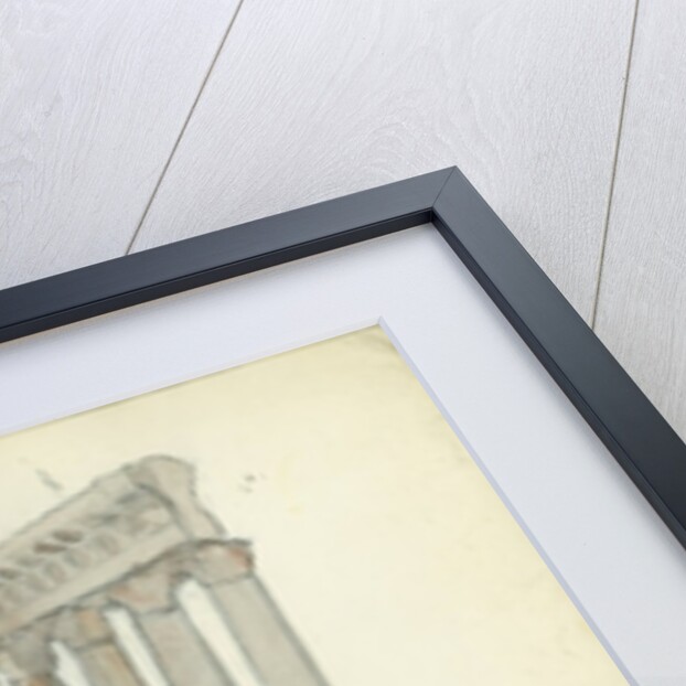 Temple of Jupiter, Baalbeck by Claude Conder