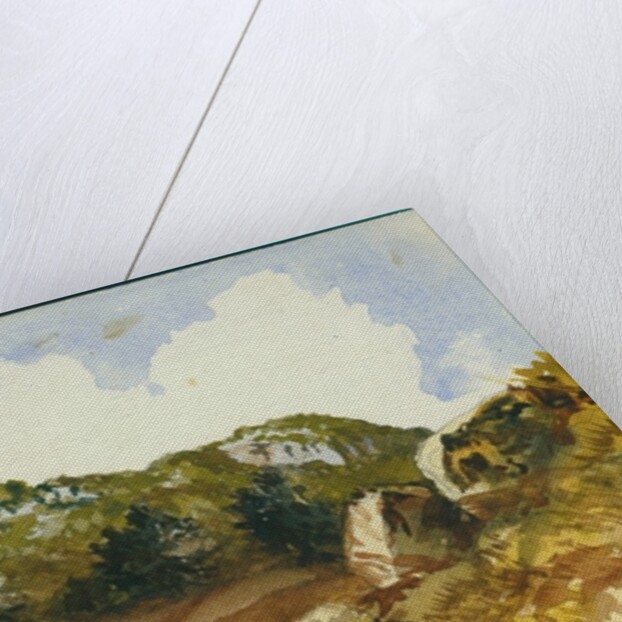 The Mahrakah, Carmel, 1872 by Claude Conder