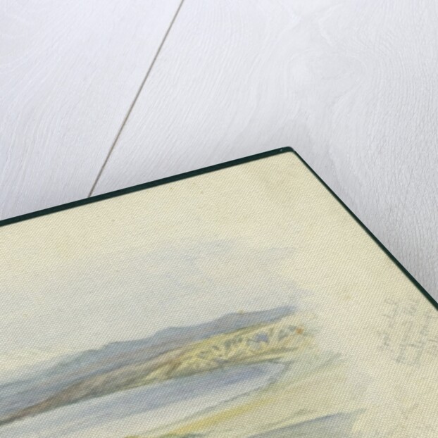 Mount Hermon and the Sea of Galilee, 1874 by Claude Conder