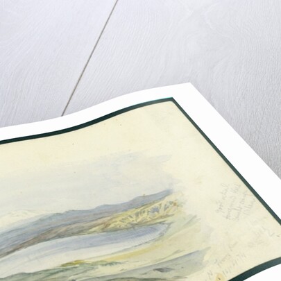 Mount Hermon and the Sea of Galilee, 1874 by Claude Conder