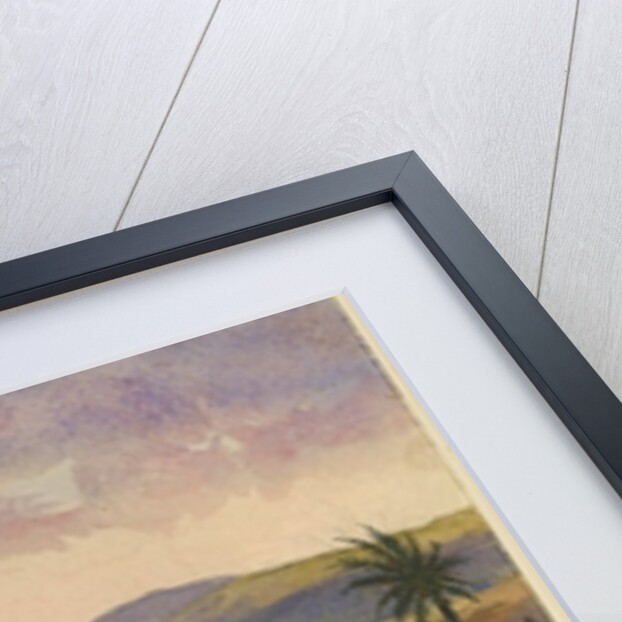 Haifa with Carmel Ridge behind by Claude Conder