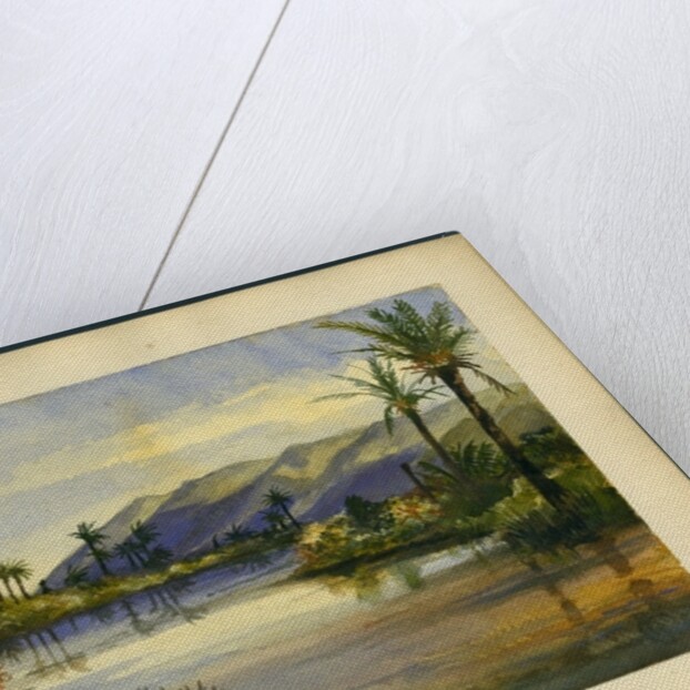 The Mouth of the River Kishon and Mount Carmel by Claude Conder