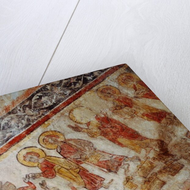 The miracle of the multiplication of the loaves of bread by French School