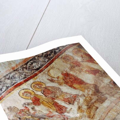 The miracle of the multiplication of the loaves of bread by French School