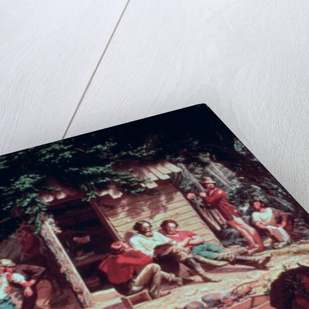 Sunday morning in the mines by Karl Nahl