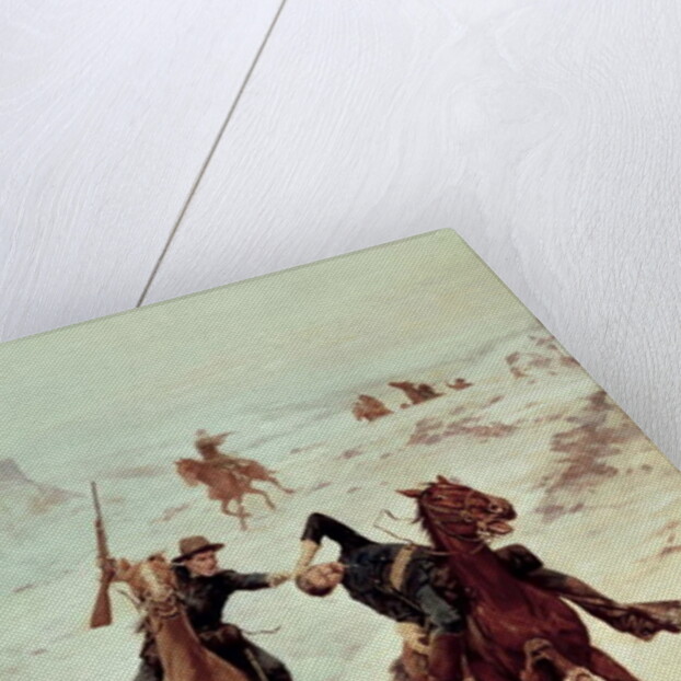 The Despatch Riders, 1900 by Charles Schreyvogel